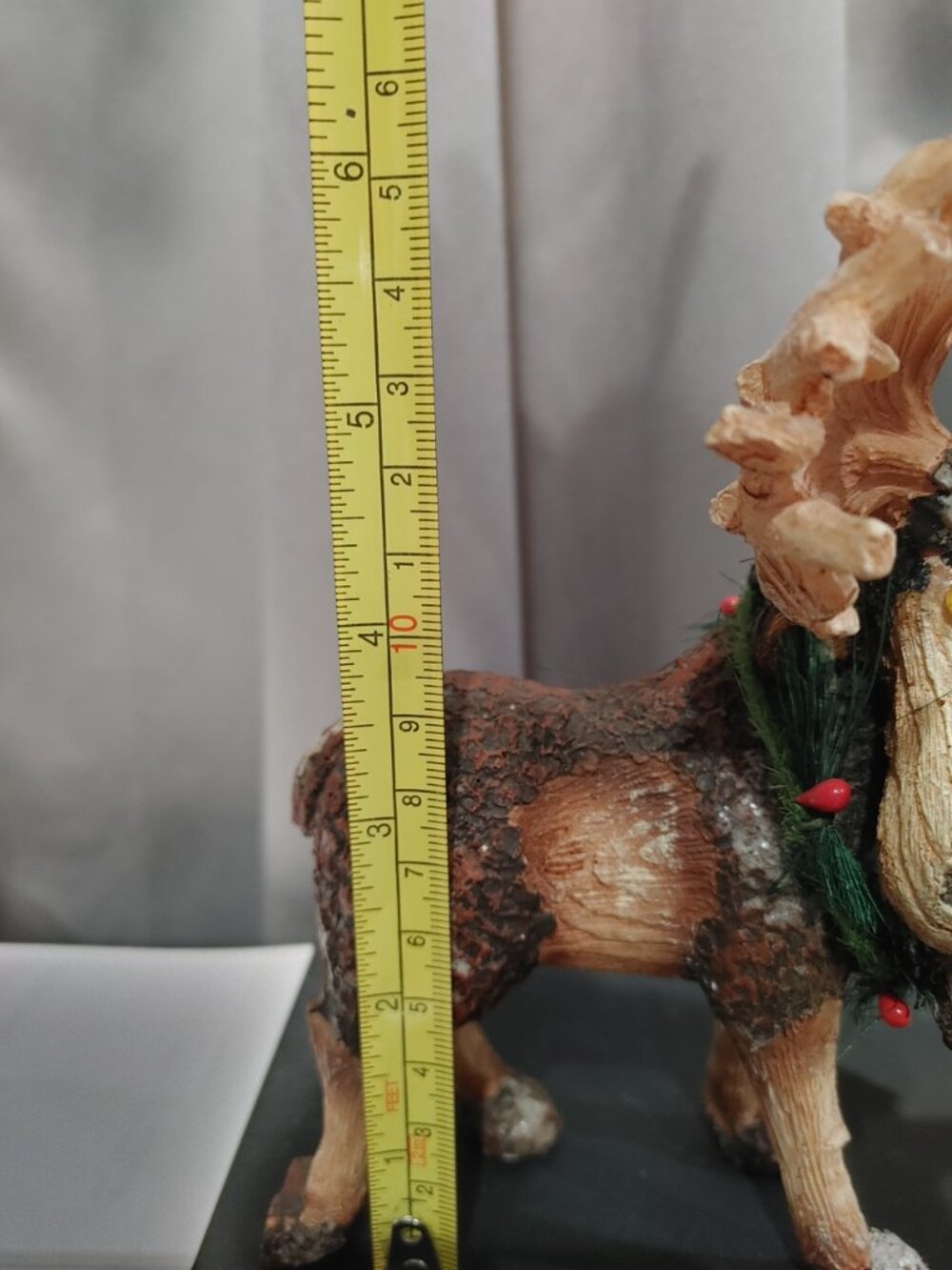 Adorable Humor Long-Faced Wild Moose Figurine – Ceramic Polyresin - Picture 8 of 8